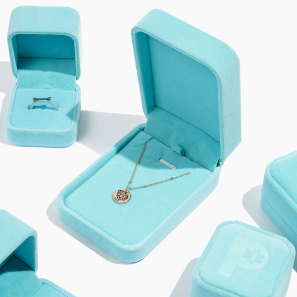 Blue Velvet Gift Box