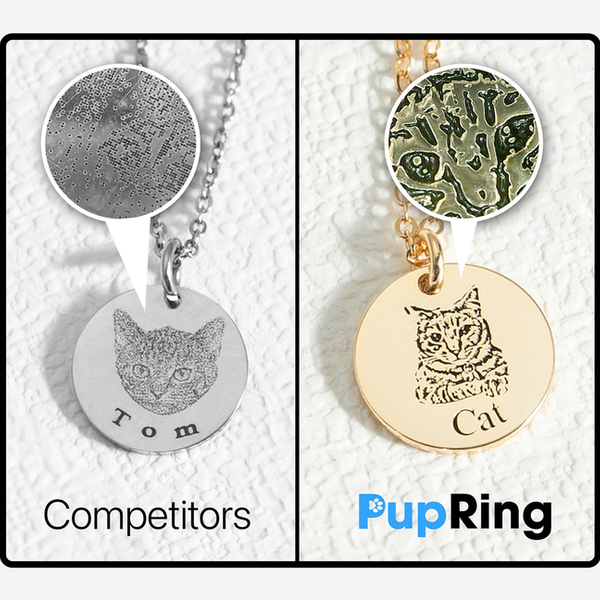 Collar con Cara de Mascota