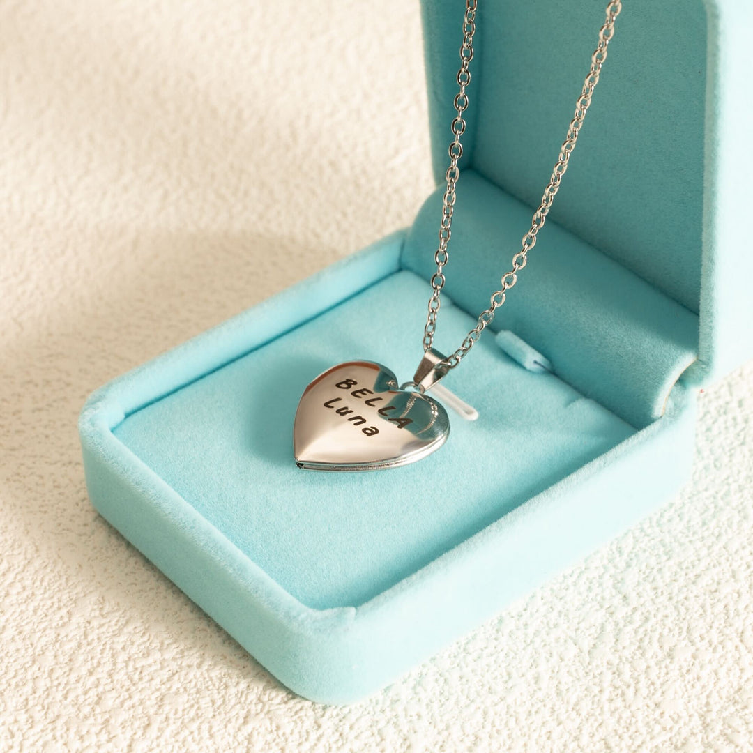 Collar Locket de Corazón