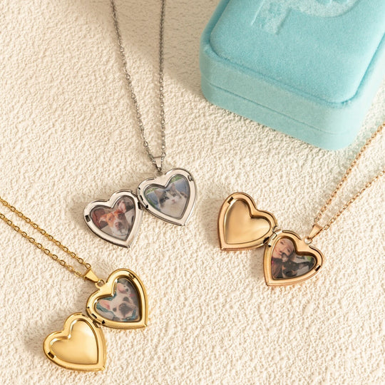 Collar Locket de Corazón