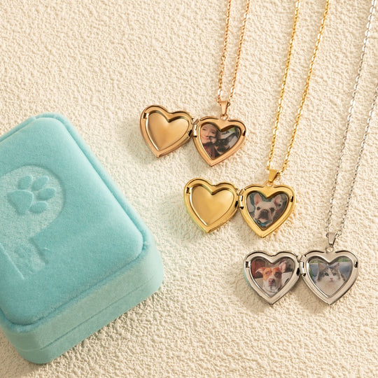 Collar Locket de Corazón