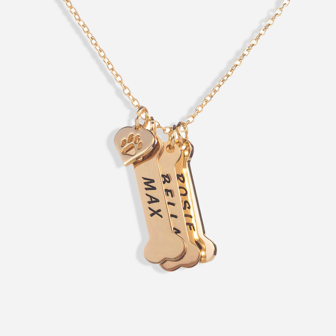 Personalized Bone Necklace