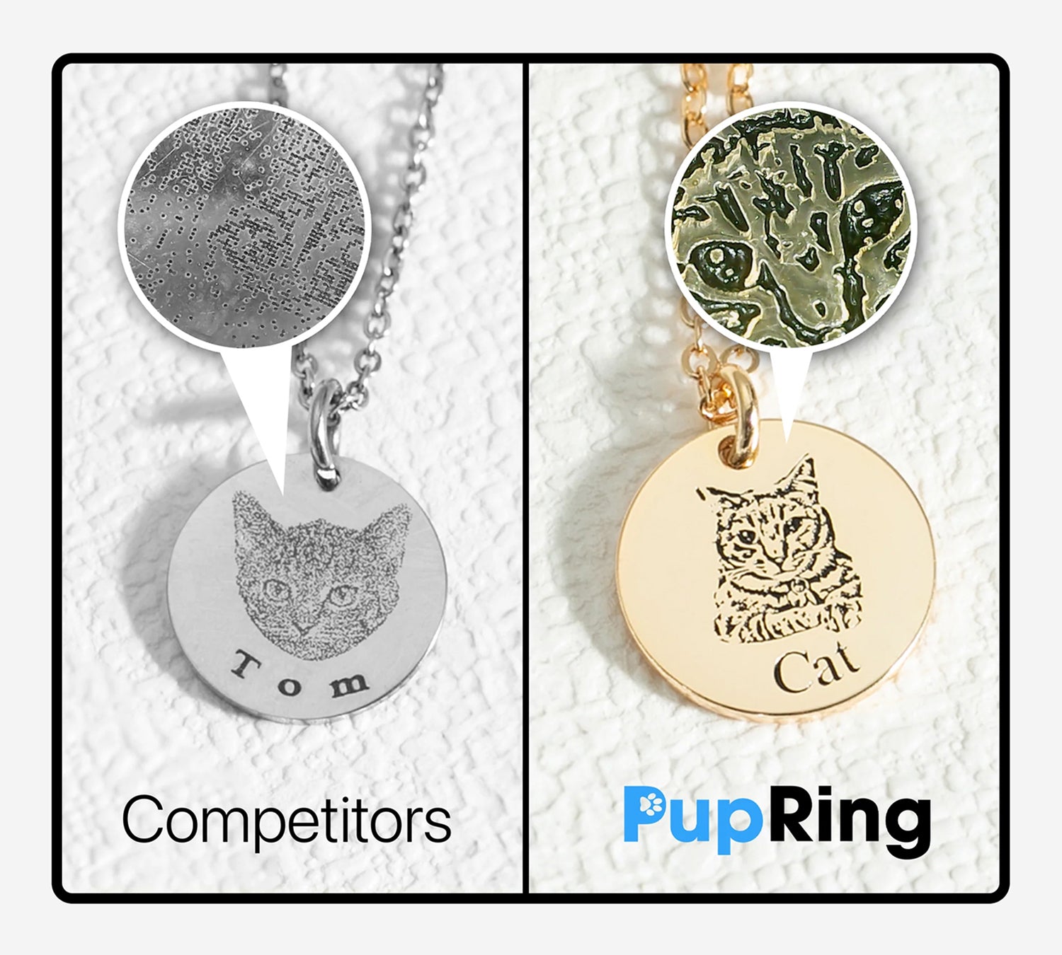 Collier à visage d'animal de compagnie