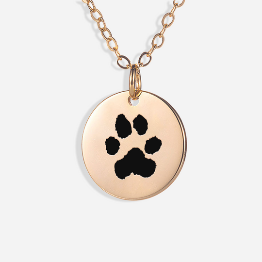 Personalized Pawprint Necklace