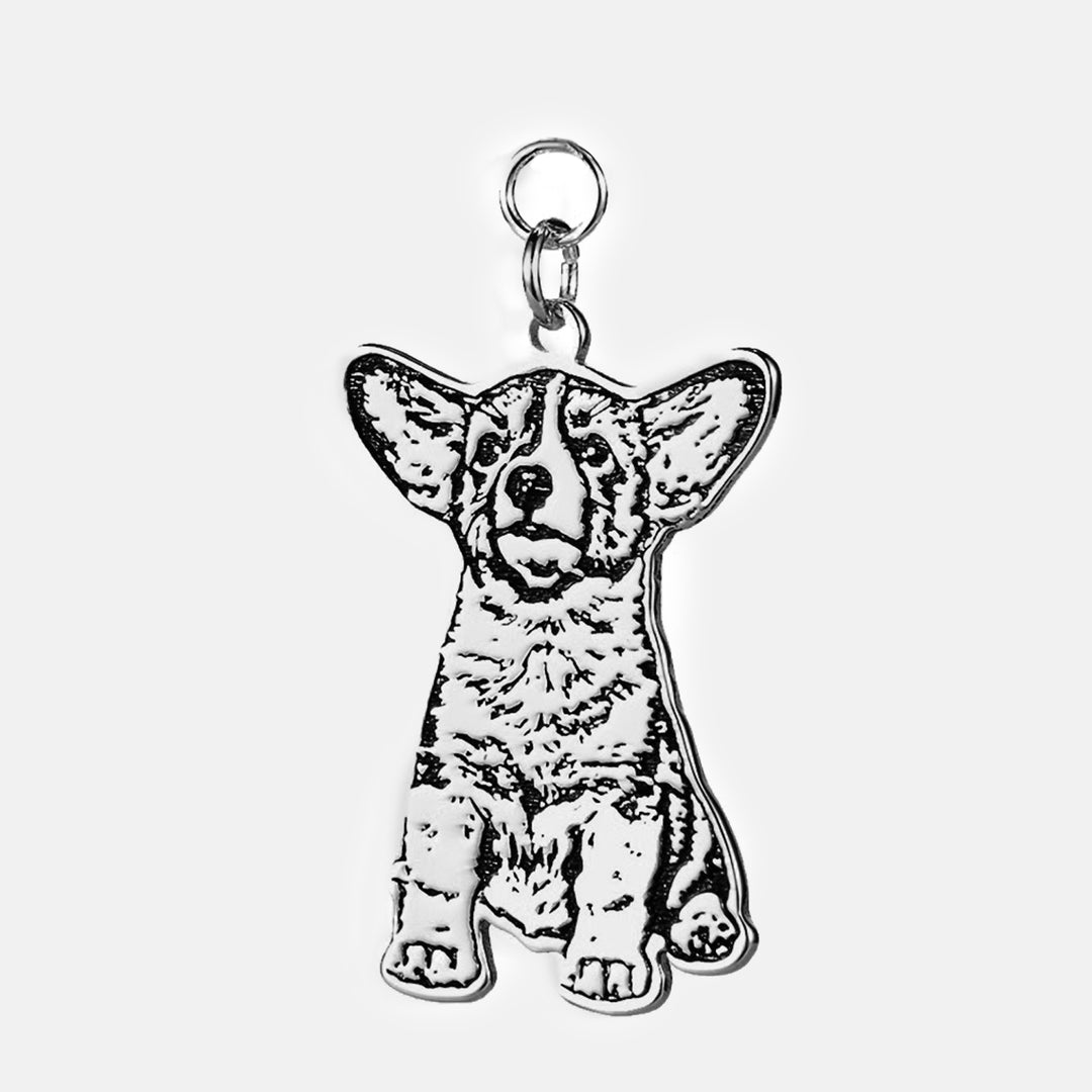 Pendentif en forme d'animal de compagnie