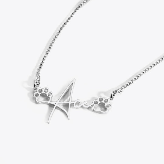 Collier pour le nom de l'animal